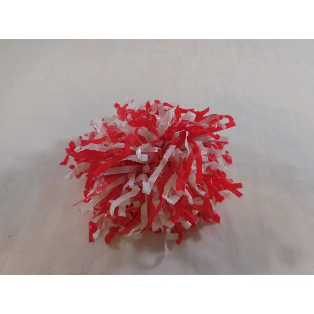 American Girl Doll Red & White Cheerleader Pom Pom for‎ 1996 Pleasant Co. Outfit